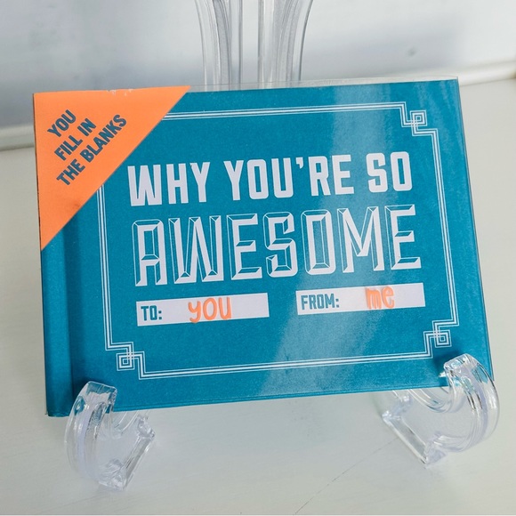 NEW Why You’re So Awesome Gift Book Hardcover Mini - Picture 1 of 5